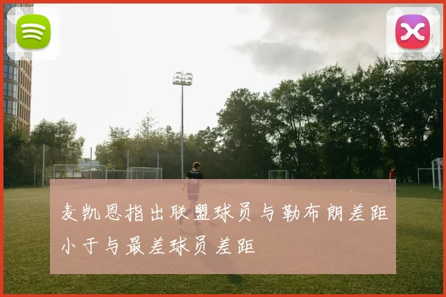 麦凯恩指出联盟球员与勒布朗差距小于与最差球员差距